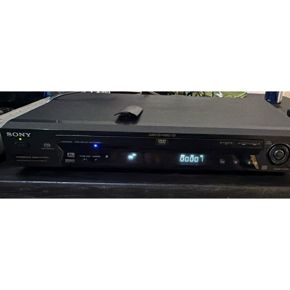 Sony DVP-NS755V DVD Player w/ Progressive Scan, DVD/Video CD, Black, Remote